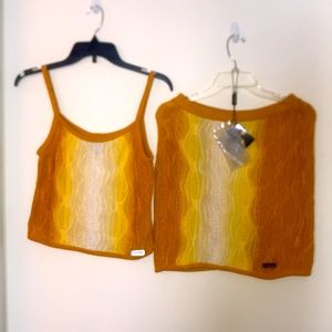 COOGI Must Warhol skirt set